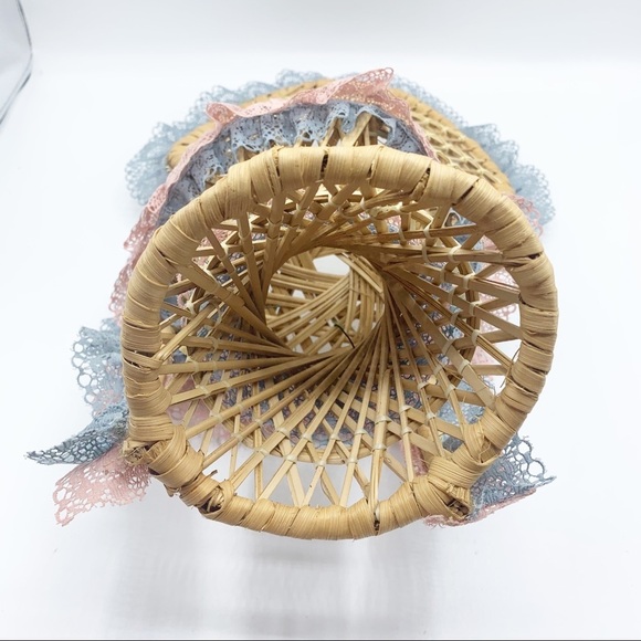 Peacock Chair Mini Vintage Decor - Picture 7 of 12